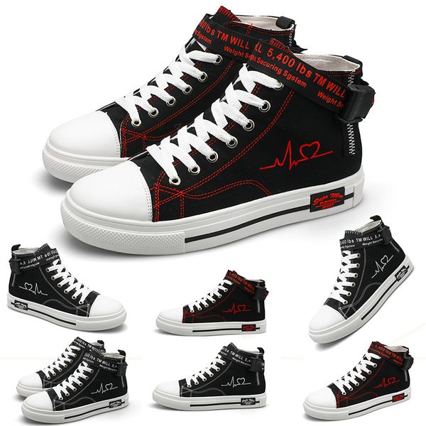 men women flat shoes red black white skateboard comfortable shoes designer trainers sport sneakers size 36-44, White;red
men women flat shoes red black white skateboard comfortable shoes designer trainers sport sneakers size 36-44, White;red