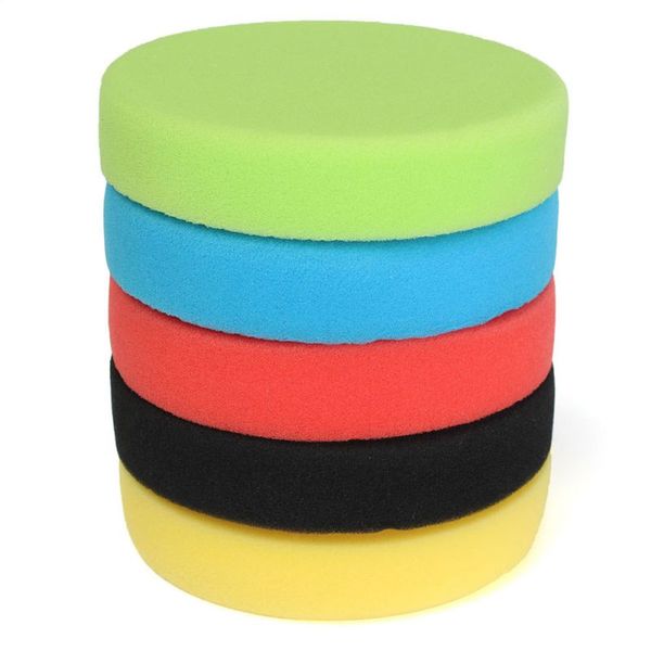 5 pcs 6 inch m14 150mm x 45mm polishing head pad mop sponges thread compounding buffing different colors car home tools part
5 pcs 6 inch m14 150mm x 45mm polishing head pad mop sponges thread compounding buffing different colors car home tools part