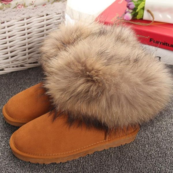 women boots genuine leather real fur brand winter shoes warm black round toe casual plus size female snow boots de
women boots genuine leather real fur brand winter shoes warm black round toe casual plus size female snow boots de