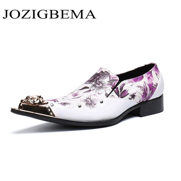fashion leather shoes flowers printing oxford shoes new business white dress men party pointed toe formal, Black
fashion leather shoes flowers printing oxford shoes new business white dress men party pointed toe formal, Black