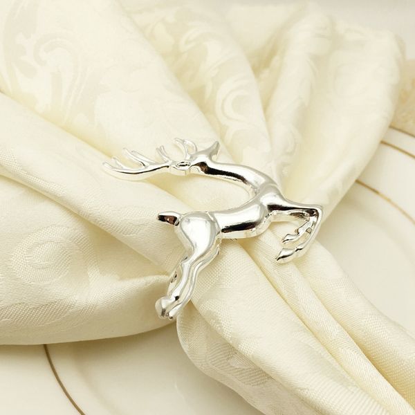 christmas deer napkin ring 12pcs / circle silver napkin buckle l wedding table decoration
christmas deer napkin ring 12pcs / circle silver napkin buckle l wedding table decoration