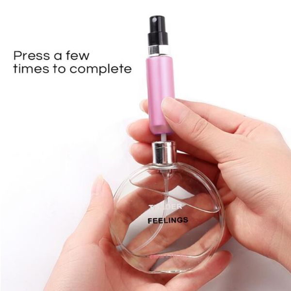 5ml refillable mini perfume pray bottle aluminum pray atomizer portable travel co metic container perfume bottle 80x17mm
5ml refillable mini perfume pray bottle aluminum pray atomizer portable travel co metic container perfume bottle 80x17mm