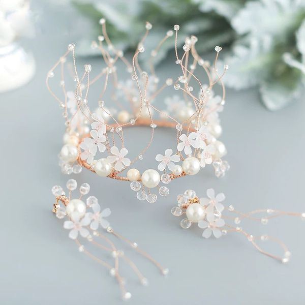 невеста тиара pearl кристалл цветок корона корейский свадебные аксессуары для волос принцесса круглый корона ювелирных изделий, Golden;white
невеста тиара pearl кристалл цветок корона корейский свадебные аксессуары для волос принцесса круглый корона ювелирных изделий, Golden;white