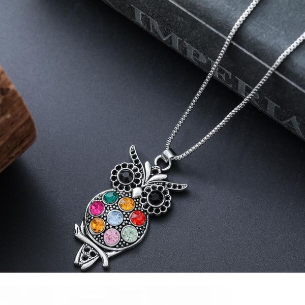 colorful crystal owl pendant necklaces 24inches necklace sell antique silver fashion jewelry n1598 necklaces & pendants
colorful crystal owl pendant necklaces 24inches necklace sell antique silver fashion jewelry n1598 necklaces & pendants