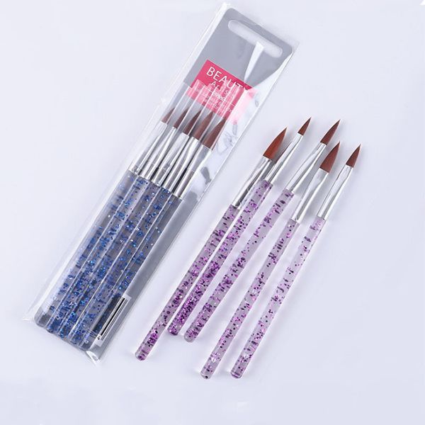 5pcs/set 10/13/15/17/19mm nail art crystal brush uv gel builder painting dotting pen carving tips manicure salon tools, Yellow
5pcs/set 10/13/15/17/19mm nail art crystal brush uv gel builder painting dotting pen carving tips manicure salon tools, Yellow