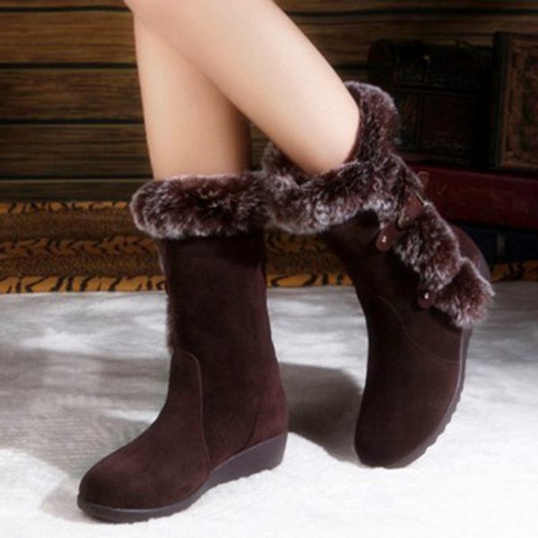 new women boots autumn flock winter ladies fashion snow boots shoes thigh high suede mid-calf 2020, Black
new women boots autumn flock winter ladies fashion snow boots shoes thigh high suede mid-calf 2020, Black