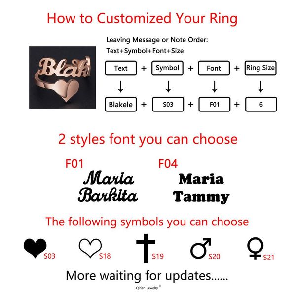 fashion-name rings gold color date numbers heart sprial ring for women stainless steel men jewelry not fade, Golden;silver
fashion-name rings gold color date numbers heart sprial ring for women stainless steel men jewelry not fade, Golden;silver