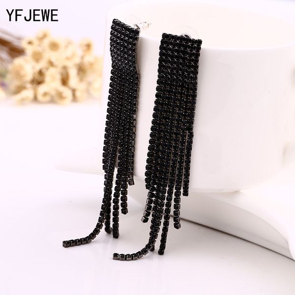 black full rhinestone vintage tassel earrings drop earring quality earrings for women jewelry long dangle earring #e019, Silver
black full rhinestone vintage tassel earrings drop earring quality earrings for women jewelry long dangle earring #e019, Silver