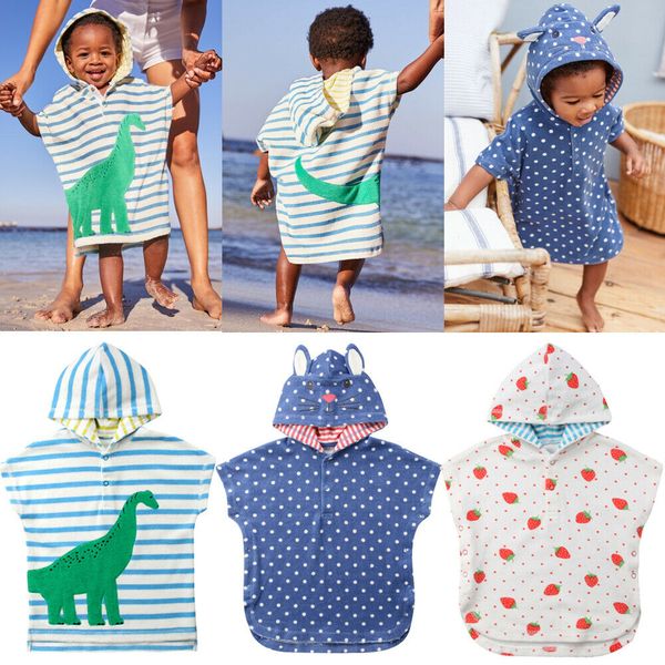 cotton hooded infant kids baby girls boys swimwear bath towel pool beach wearable bathrobe for kids baby toddlers, Black
cotton hooded infant kids baby girls boys swimwear bath towel pool beach wearable bathrobe for kids baby toddlers, Black