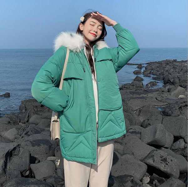 2019 women fur hooded parka feminino female jacket coat plus size winter jacket women casual down cotton long padded parkas, Tan;black
2019 women fur hooded parka feminino female jacket coat plus size winter jacket women casual down cotton long padded parkas, Tan;black