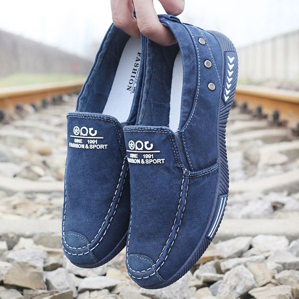 fashion denim men canvas shoes male summer mens sneakers slip on breathable casual shoes men loafers chaussure homme size 45, Black
fashion denim men canvas shoes male summer mens sneakers slip on breathable casual shoes men loafers chaussure homme size 45, Black