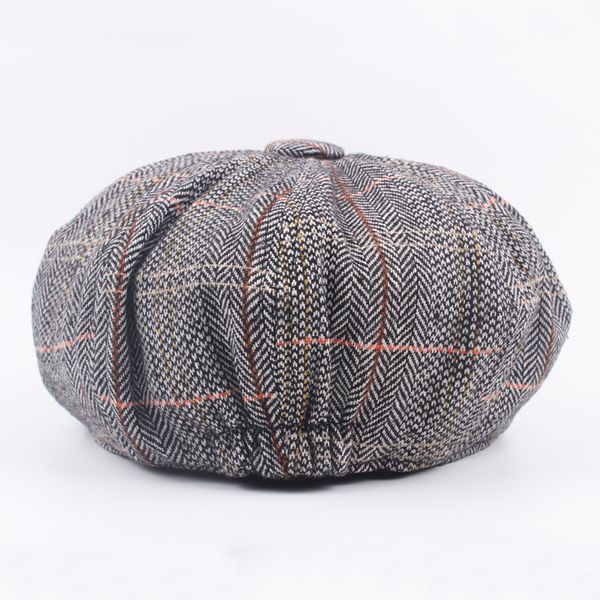 plaid octagonal cap men retro newsboy caps peaky blinders hat casual beret flat hats boinas para hombres, Blue;gray
plaid octagonal cap men retro newsboy caps peaky blinders hat casual beret flat hats boinas para hombres, Blue;gray