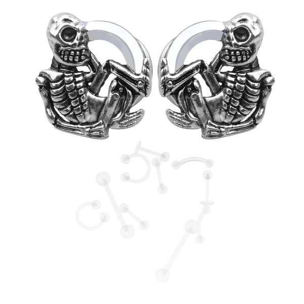 screw flesh tunnels plug ear expanders stretchers 6mm & clear acrylic nose studs ring eyebow tongue bars piercing jewelry, Slivery;golden
screw flesh tunnels plug ear expanders stretchers 6mm & clear acrylic nose studs ring eyebow tongue bars piercing jewelry, Slivery;golden