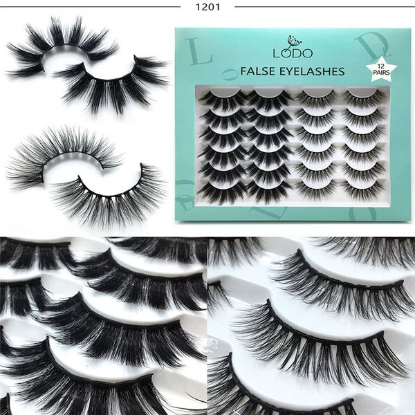new 12 pairs 3d mink false eyelashes criss-cross fluffy dramatic volume lashes extension silk lashes
new 12 pairs 3d mink false eyelashes criss-cross fluffy dramatic volume lashes extension silk lashes
