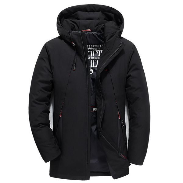 2019 winter new men's thick down jacket clothing fashion casual hooded duck down parka coat male brand clothes, Black
2019 winter new men's thick down jacket clothing fashion casual hooded duck down parka coat male brand clothes, Black