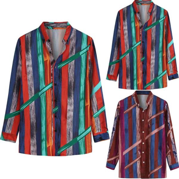 men hawaiian floral shirt autumn long sleeve color striped shirts men summer autumn long sleeve shirts, White;black
men hawaiian floral shirt autumn long sleeve color striped shirts men summer autumn long sleeve shirts, White;black