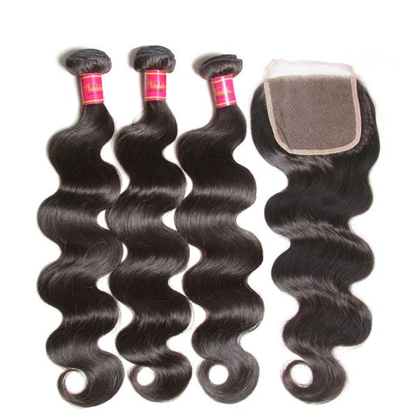 hair brazilian body wave bundles with closure 4*4 lace closure brazilian hair weave bundles with closure human remy hair, Black
hair brazilian body wave bundles with closure 4*4 lace closure brazilian hair weave bundles with closure human remy hair, Black