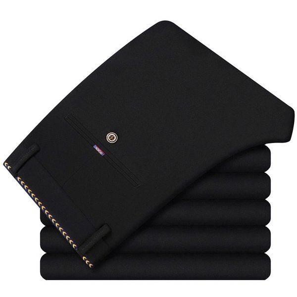 spring autumn fashion slim fit casual pants men trousers straight dress men elastic business suit skinny pants for man, Black
spring autumn fashion slim fit casual pants men trousers straight dress men elastic business suit skinny pants for man, Black