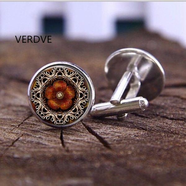 new 1 pair handmade jewelry shirt cufflink for mens brand cuff mandala henna yoga cufflinks ing, Silver;golden
new 1 pair handmade jewelry shirt cufflink for mens brand cuff mandala henna yoga cufflinks ing, Silver;golden