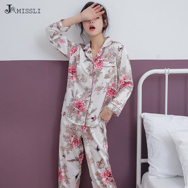jrmissli womens pajamas set flower printing rayon sleepwear two pieces sets 2019 spring women clothes pyjama, Blue;gray
jrmissli womens pajamas set flower printing rayon sleepwear two pieces sets 2019 spring women clothes pyjama, Blue;gray