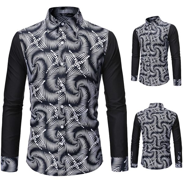 new fashion long sleeve shirt men casual loose comfortable men shirt european size s l xl xxl male flower shirts, White;black
new fashion long sleeve shirt men casual loose comfortable men shirt european size s l xl xxl male flower shirts, White;black