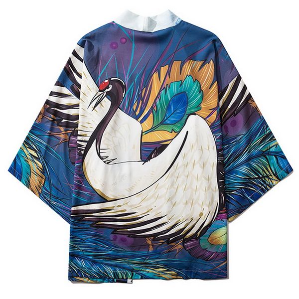 harajuku kinomo cardigan japanese style kimonos shirt loose summer print chineses casual woman man couple yukata kimonos, White;black 
harajuku kinomo cardigan japanese style kimonos shirt loose summer print chineses casual woman man couple yukata kimonos, White;black