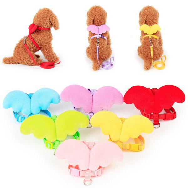 cute angel dog collar traction rope pet accessories puppy cat belt collar pet dog dress up props
cute angel dog collar traction rope pet accessories puppy cat belt collar pet dog dress up props
