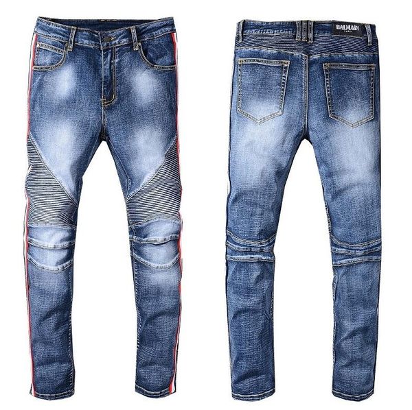 2020 мужские проблемные рваные джинсы байкер slim fit мотоцикл байкер denim для мужчин модельер хип-хоп мужские джинсы хорошего качества @ 1, Blue
2020 мужские проблемные рваные джинсы байкер slim fit мотоцикл байкер denim для мужчин модельер хип-хоп мужские джинсы хорошего качества @ 1, Blue