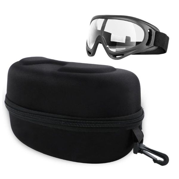 1pc portable cycling glasses case waterproof wear-resistant black skiing goggles storage box container dropshipping
1pc portable cycling glasses case waterproof wear-resistant black skiing goggles storage box container dropshipping