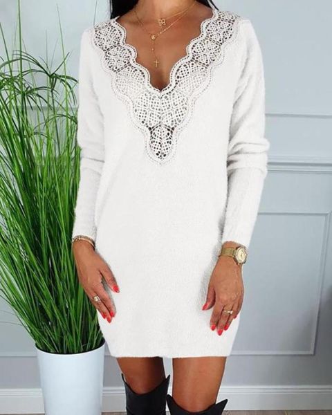 casual dresses designer dress women's clothing autumn and winter long sleeve v-neck lace casual dress white, red, black, Black;gray
casual dresses designer dress women's clothing autumn and winter long sleeve v-neck lace casual dress white, red, black, Black;gray