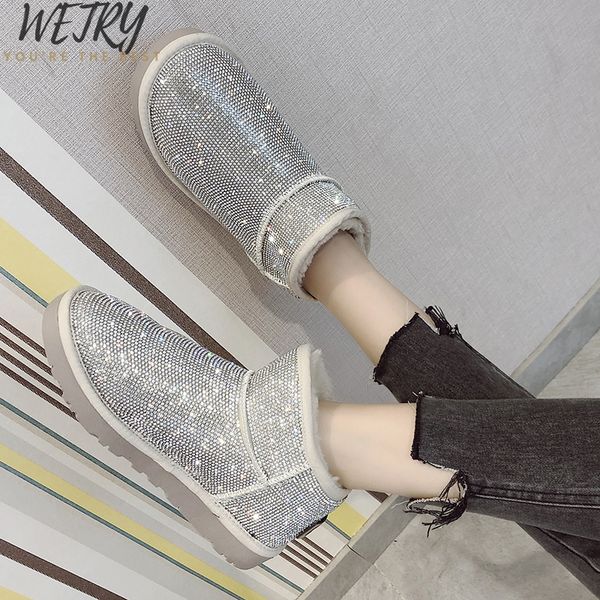 warm winter boots ladies snow boots winter shoes ankle ladies shoes women's 2019 sequins fashion wild, Black
warm winter boots ladies snow boots winter shoes ankle ladies shoes women's 2019 sequins fashion wild, Black