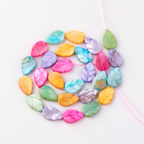 pandahall 1strand 10x7x3mm freshwater shell loose beads for jewelry making diy findings accessories discount dyed, leaf colorful
pandahall 1strand 10x7x3mm freshwater shell loose beads for jewelry making diy findings accessories discount dyed, leaf colorful