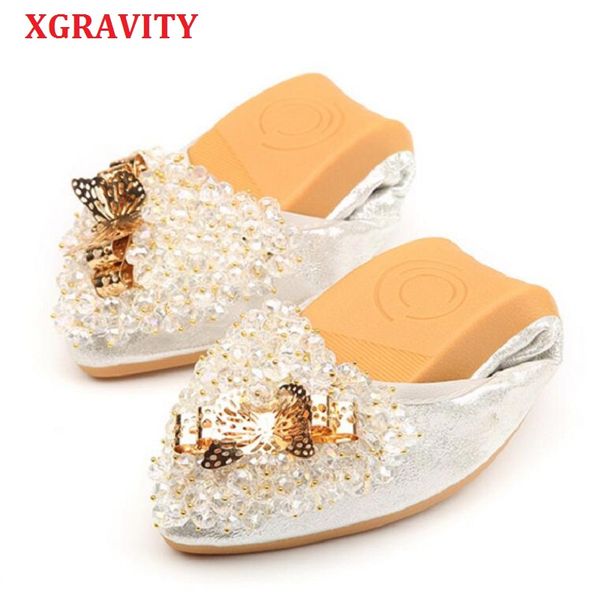 xgravity 2019 new spring woman sequined flat shoes elegant rhinestone lady fashion foldable flats casual crystal shoes a039, Black
xgravity 2019 new spring woman sequined flat shoes elegant rhinestone lady fashion foldable flats casual crystal shoes a039, Black