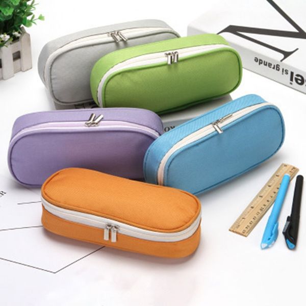 solid color pencil case high capacity pen bag case school supplies boy stationery bag organizer gift pouch pencil holder
solid color pencil case high capacity pen bag case school supplies boy stationery bag organizer gift pouch pencil holder