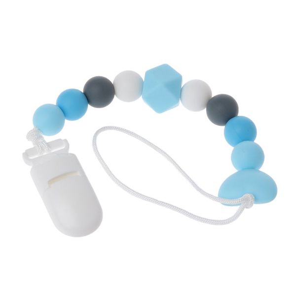 baby teething pacifier clips with safe silicone beads pacifier chain holder for nipples chew toys
baby teething pacifier clips with safe silicone beads pacifier chain holder for nipples chew toys