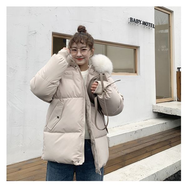 women winter jacket womens fashion zipper solid color hooded outwear 2019 new casual long sleeve cotton female jackets, Black
women winter jacket womens fashion zipper solid color hooded outwear 2019 new casual long sleeve cotton female jackets, Black