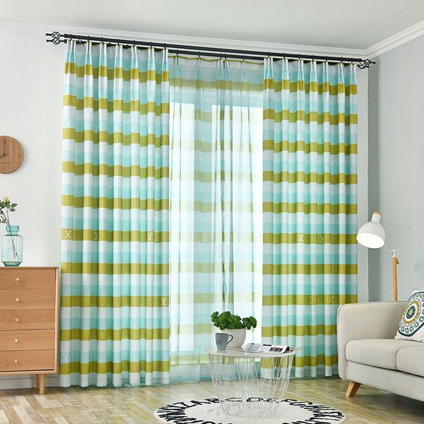 modern striped printed deer curtains for bedroom kitchen window tulle for living room sheer custom fabric
modern striped printed deer curtains for bedroom kitchen window tulle for living room sheer custom fabric