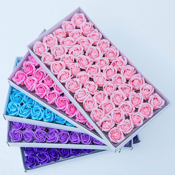 50pcs/box artificial flowers rose soap flower head diy gift for valentine's day mother's day wedding home decor
50pcs/box artificial flowers rose soap flower head diy gift for valentine's day mother's day wedding home decor