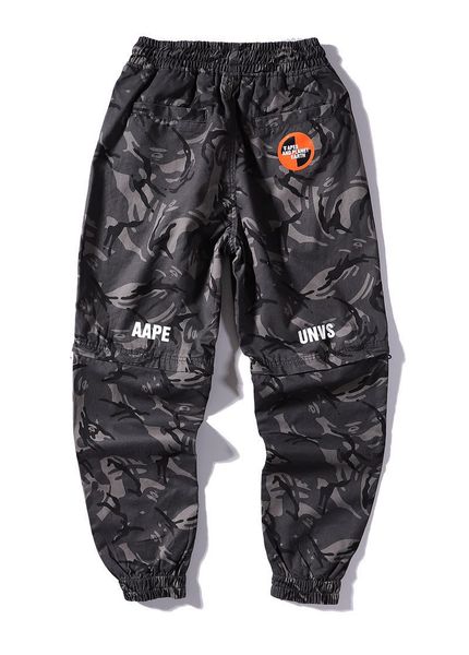 luxury tide brand trousers mens designer jeans fashion harem pants trend ape man print sports pants removable two wear cargo pants selling, Black
luxury tide brand trousers mens designer jeans fashion harem pants trend ape man print sports pants removable two wear cargo pants selling, Black