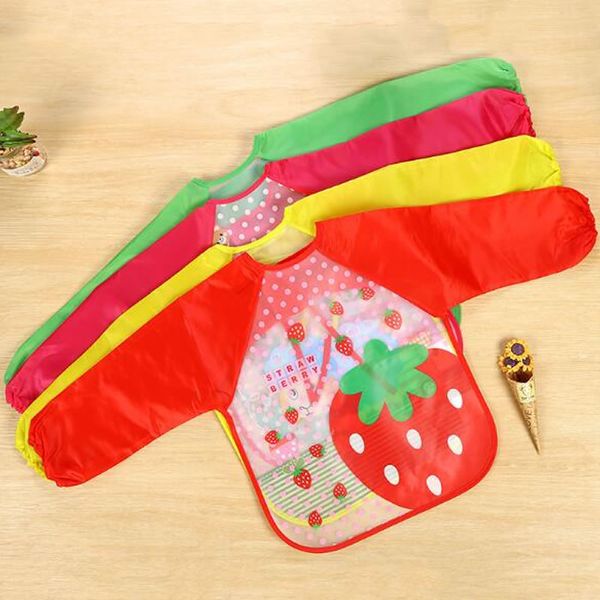 infants long-sleeved clothes to cover the waterproof anti dress baby stereo disposable baby eat the bib
infants long-sleeved clothes to cover the waterproof anti dress baby stereo disposable baby eat the bib