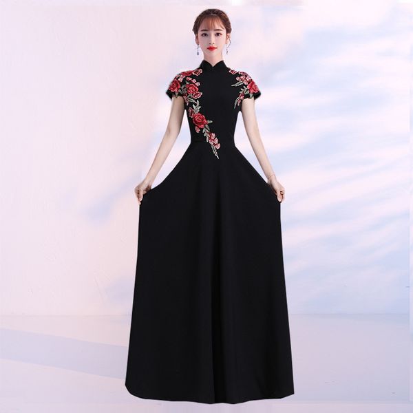 fashion wedding party cheongsam oriental evening dress chinese style women elegant qipao long qipao retro vestido xs-3xl, Red
fashion wedding party cheongsam oriental evening dress chinese style women elegant qipao long qipao retro vestido xs-3xl, Red