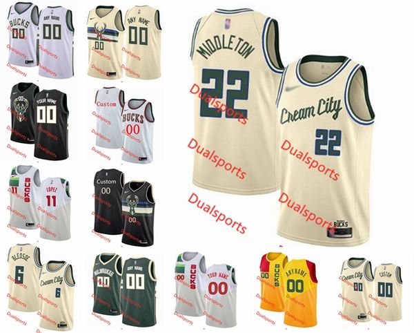 Пользовательские Милуоки-Джерси Крис Миддлтон 22 34 Яннис Адетокунбо Эрик Бледсо 6 11 Брук Лопес Баскетбол Кофта Белый Черный
Пользовательские Милуоки-Джерси Крис Миддлтон 22 34 Яннис Адетокунбо Эрик Бледсо 6 11 Брук Лопес Баскетбол Кофта Белый Черный