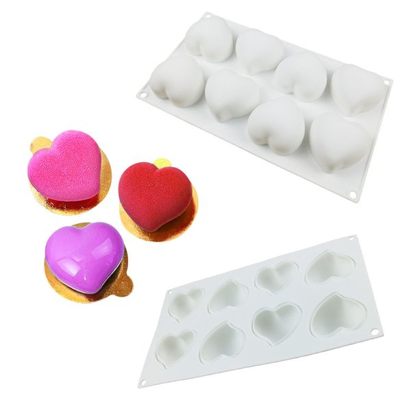 silicone heart cake decorating baking tools chocolate 3d mold cake bakeware molds chocolate making desserts molds pan handmade mold
silicone heart cake decorating baking tools chocolate 3d mold cake bakeware molds chocolate making desserts molds pan handmade mold
