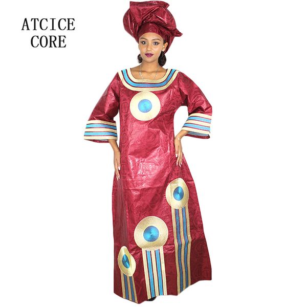 dresses long dress with scarf plain bazin riche embroidery design long dress, Red
dresses long dress with scarf plain bazin riche embroidery design long dress, Red