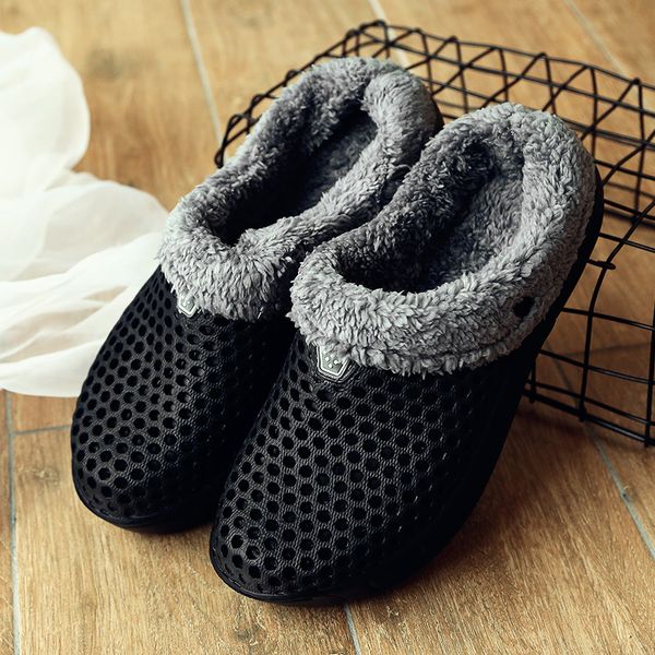 winter slippers men plush warm shoes men slippers light comfortable nest indoor fur home couple female, Blue;gray
winter slippers men plush warm shoes men slippers light comfortable nest indoor fur home couple female, Blue;gray