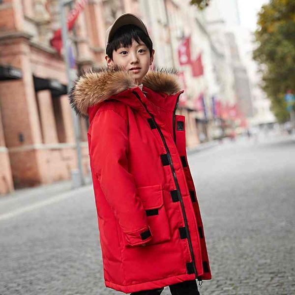 kids hooded jacket boys real fur black parka school jackets outwear coat 6-13, Blue;gray
kids hooded jacket boys real fur black parka school jackets outwear coat 6-13, Blue;gray