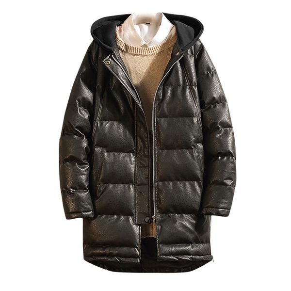 vogue new winter men casual thickened jackets and coats outwear cotton padded parka men windbreaker hooded male clothes, Black
vogue new winter men casual thickened jackets and coats outwear cotton padded parka men windbreaker hooded male clothes, Black