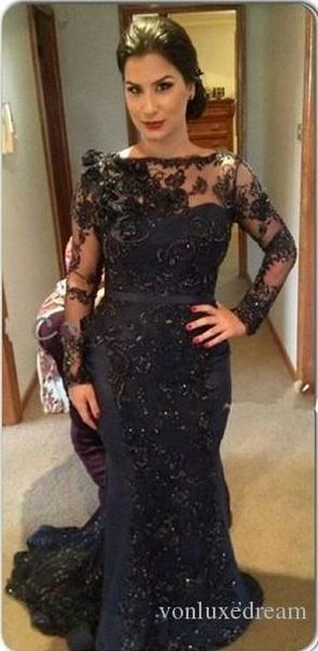 blue evening dresses with long sleeves mermaid mother of the bridal dresses vintage sheer beaded appliques lace prom gowns floor length, Black;red
blue evening dresses with long sleeves mermaid mother of the bridal dresses vintage sheer beaded appliques lace prom gowns floor length, Black;red