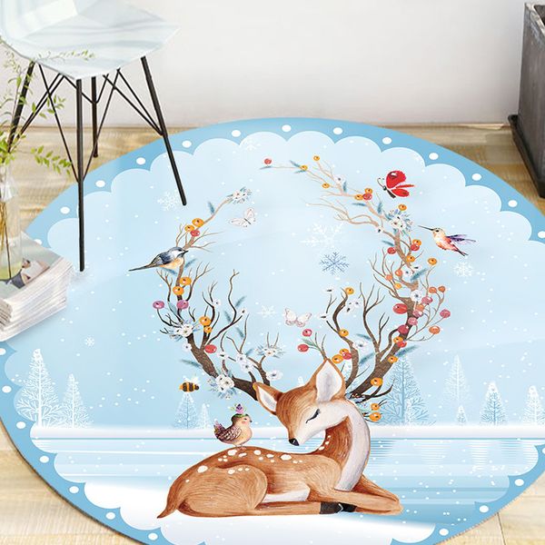 160*160cm cartoon animals flamingo round tapete for living room bedroom home decoration carpet rug children kids soft play mat
160*160cm cartoon animals flamingo round tapete for living room bedroom home decoration carpet rug children kids soft play mat