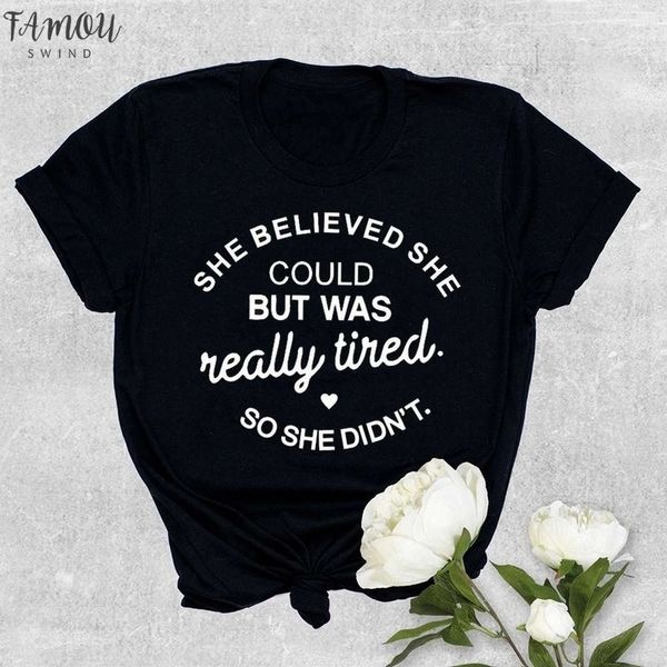 she women believed she could but was really tired so she didnt t shirt feministe women t shirt slogan feminist tees grunge, White
she women believed she could but was really tired so she didnt t shirt feministe women t shirt slogan feminist tees grunge, White